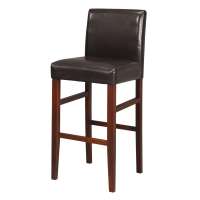 Upholstered bar chair wooden bar stool leather bar stool