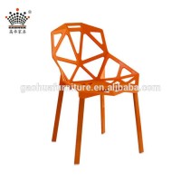 2016 hot sale hollow plastic garden chair of GH8826